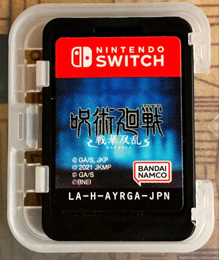 任天堂スイッチソフト呪術廻戦戦華双乱レディースメンズ⭐️呪術バトル（動作確認⭕️）