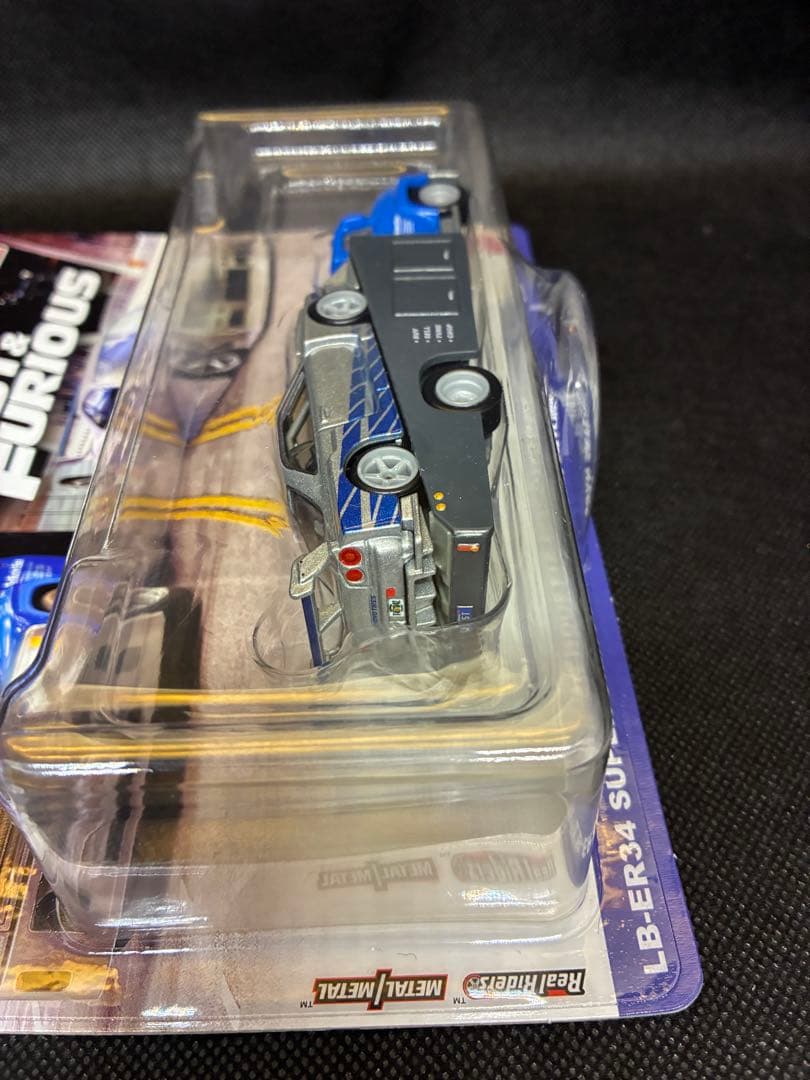 ミニカー LB-ER34 SUPER SILHOUETTE NISSAN SKYLINE