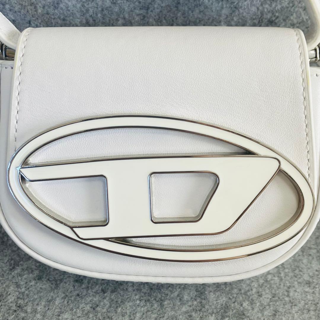 DIESEL 1DR ショルダーバッグ XS ホワイト 2way